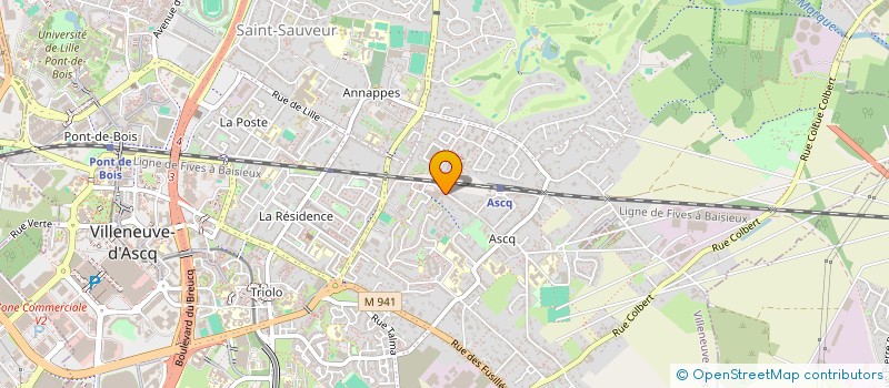 localisation de l'entreprise MONSIEUR STEPHANE CHAMPETIER DE RIBES à VILLENEUVE-D'ASCQ