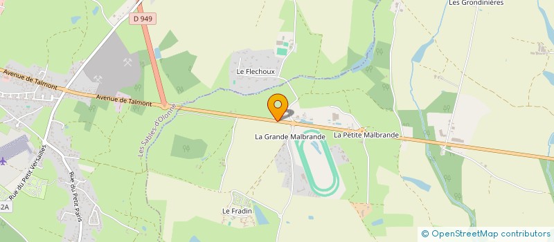 localisation de l'entreprise MONSIEUR STEPHANE CHAMUSARD  TALMONT-SAINT-HILAIRE