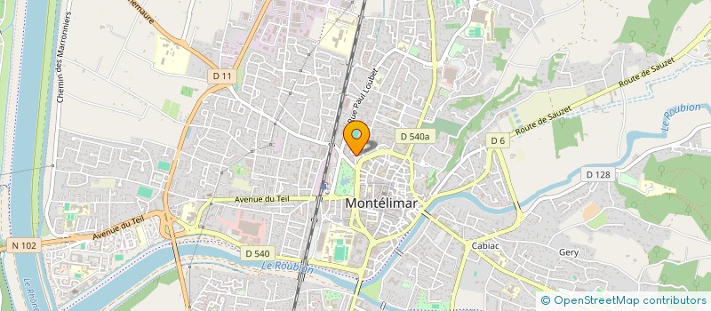 localisation de l'entreprise MONSIEUR STEPHANE CHANGARNIER à MONTPELLIER