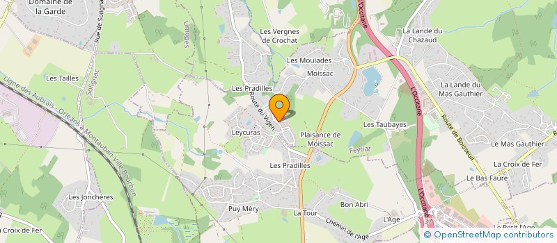 localisation de l'entreprise MONSIEUR STEPHANE CHARBONNIERAS à FEYTIAT