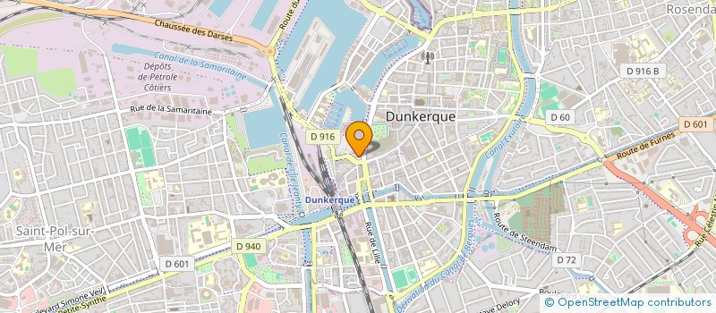 localisation de l'entreprise MONSIEUR STEPHANE CHARLIER à DUNKERQUE