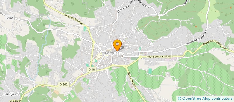 localisation de l'entreprise MONSIEUR STEPHANE CHARLIER  LORGUES