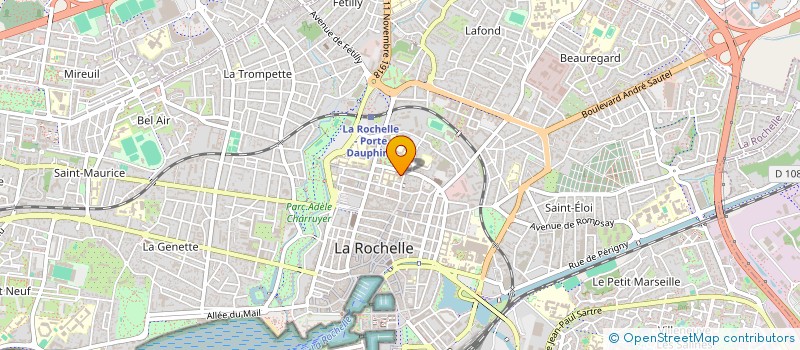 localisation de l'entreprise MONSIEUR STEPHANE CHARPENTIER  LA ROCHELLE