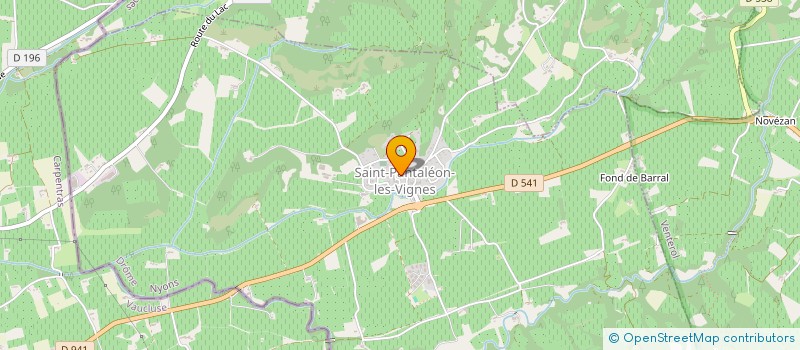 localisation de l'entreprise MONSIEUR STEPHANE CHARROIN  MONTBRISON-SUR-LEZ