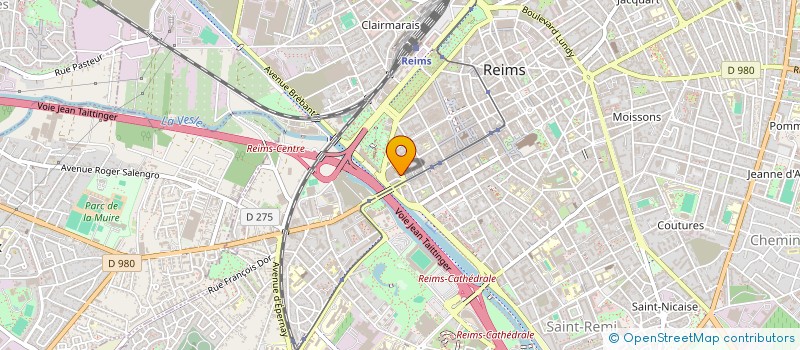 localisation de l'entreprise MONSIEUR STEPHANE CHARRON  REIMS