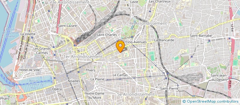 localisation de l'entreprise MONSIEUR STEPHANE CHASSIGNOLE  MARSEILLE
