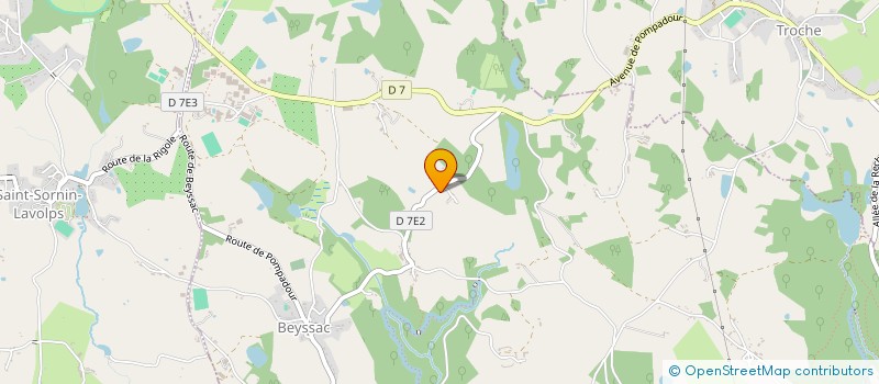 localisation de l'entreprise MONSIEUR STEPHANE CHAUPRADE  SAINT-SORNIN-LAVOLPS