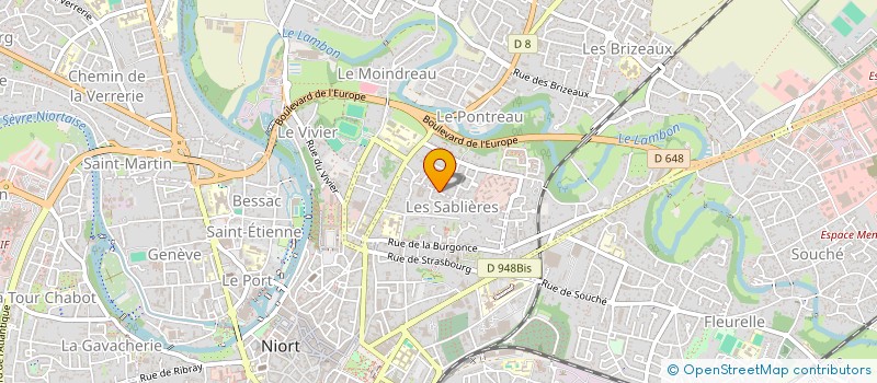 localisation de l'entreprise MONSIEUR STEPHANE CHAUVIN à NIORT