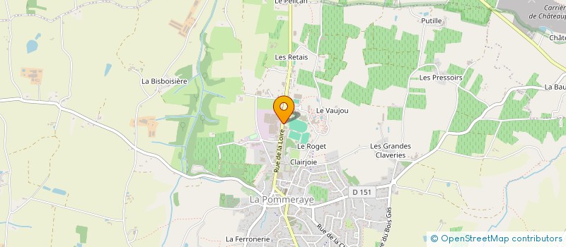 localisation de l'entreprise MONSIEUR STEPHANE CHENE  MAUGES-SUR-LOIRE