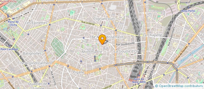 localisation de l'entreprise MONSIEUR STEPHANE CHENOIR  PARIS