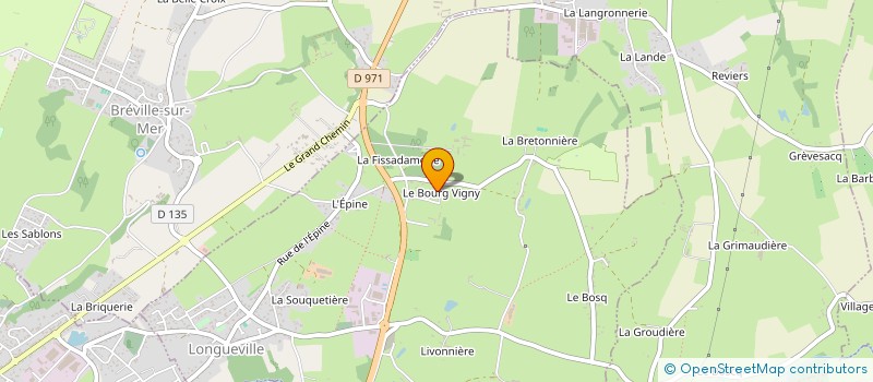 localisation de l'entreprise MONSIEUR STEPHANE CHESNAY  LONGUEVILLE