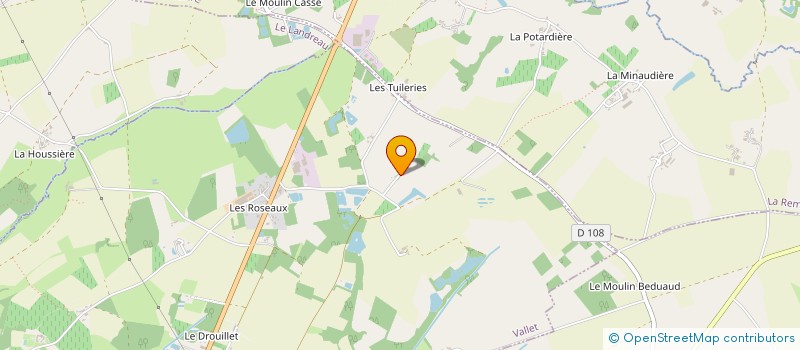 localisation de l'entreprise MONSIEUR STEPHANE CHESNEAU  VALLET