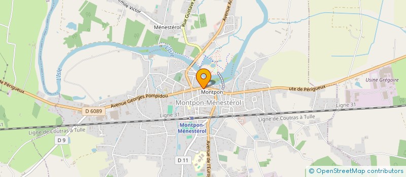 localisation de l'entreprise MONSIEUR STEPHANE CHEVALIER  MONTPON-MENESTEROL