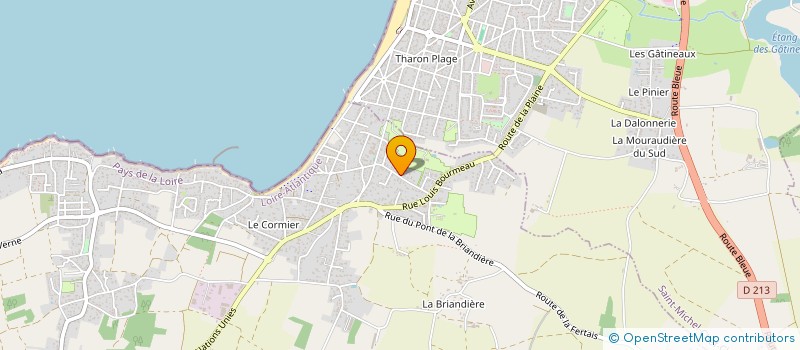 localisation de l'entreprise MONSIEUR STEPHANE CHEVASSU à LA PLAINE-SUR-MER