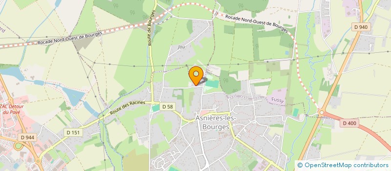 localisation de l'entreprise MONSIEUR STEPHANE CHEVRETTE  BOURGES