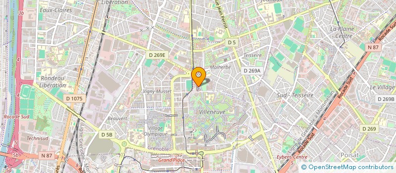 localisation de l'entreprise MONSIEUR STEPHANE CHIARIGLIONE à GRENOBLE