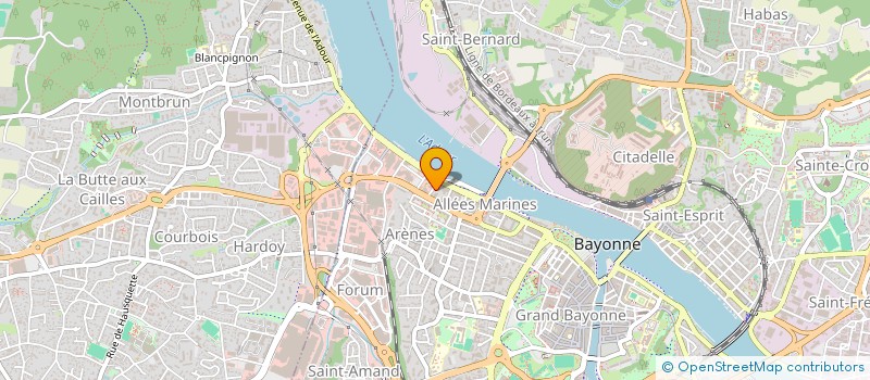localisation de l'entreprise MONSIEUR STEPHANE CHIBRAC à BAYONNE