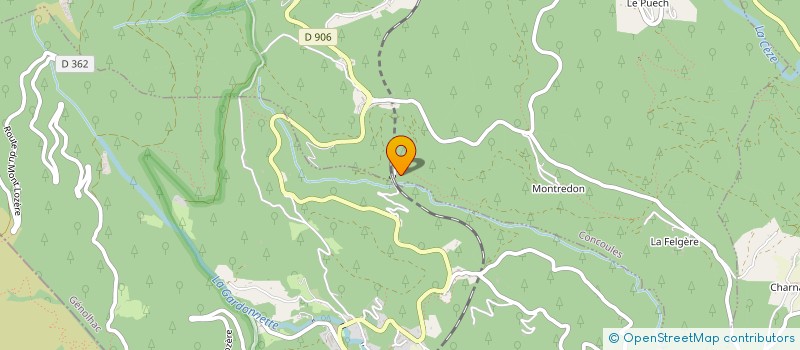 localisation de l'entreprise MONSIEUR STEPHANE CHIPAULT  CONCOULES