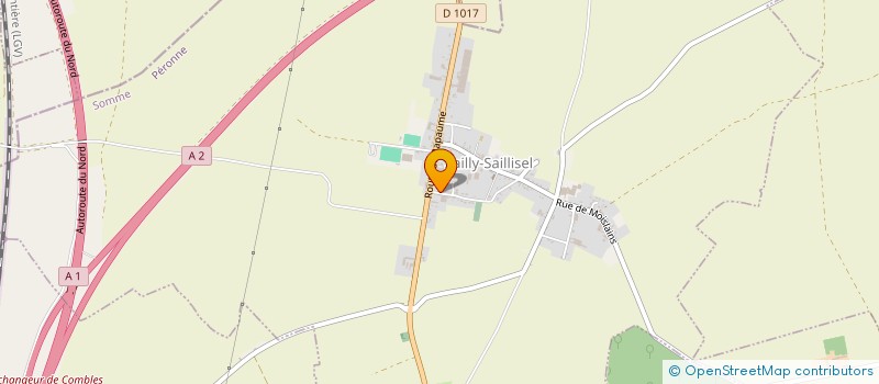 localisation de l'entreprise MONSIEUR STEPHANE CHOBEAU  SAILLY-SAILLISEL