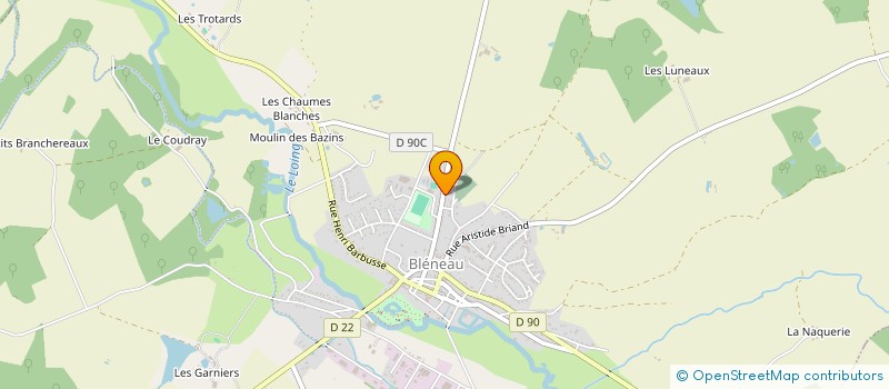localisation de l'entreprise MONSIEUR STEPHANE CHOCAT à BLENEAU