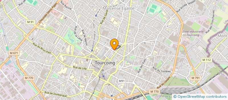 localisation de l'entreprise MONSIEUR STEPHANE CHOCHOIS à TOURCOING
