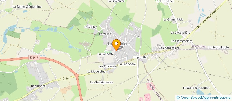 localisation de l'entreprise MONSIEUR STEPHANE CHOPIN à SAINTE-FOY