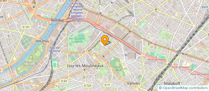 localisation de l'entreprise MONSIEUR STEPHANE CHUPIN à ISSY-LES-MOULINEAUX