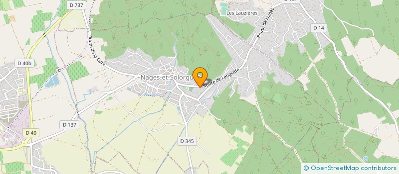 localisation de l'entreprise MONSIEUR STEPHANE CIECKO  NAGES-ET-SOLORGUES