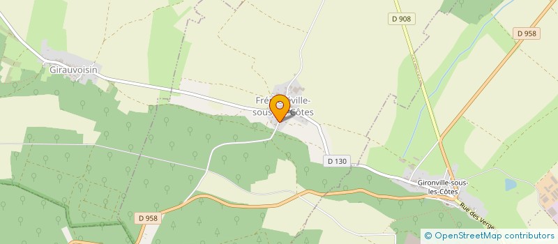 localisation de l'entreprise MONSIEUR STEPHANE CIOLLI  FREMEREVILLE-SOUS-LES-COTES