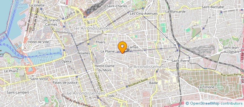 localisation de l'entreprise MONSIEUR STEPHANE CLAIRFOND à MARSEILLE