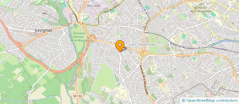 localisation de l'entreprise MONSIEUR STEPHANE CLAPIER à MONTPELLIER