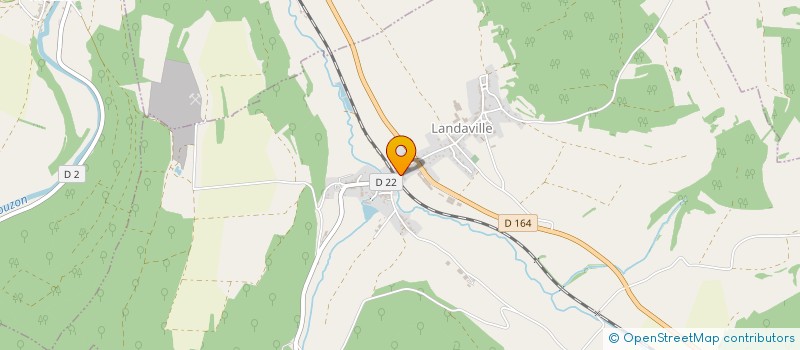 localisation de l'entreprise MONSIEUR STEPHANE CLAUDEL  LANDAVILLE