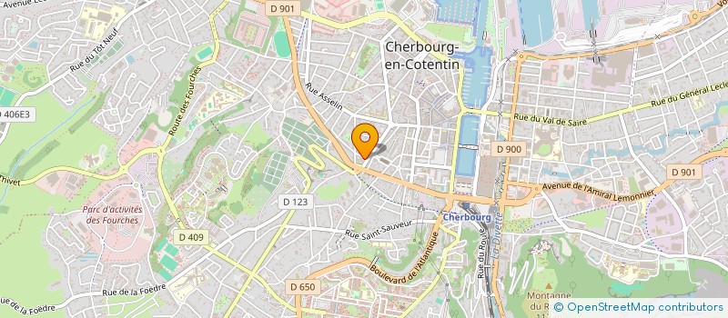 localisation de l'entreprise MONSIEUR STEPHANE CLAUSSE  CHERBOURG-EN-COTENTIN