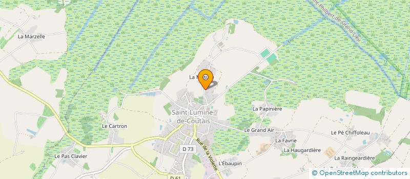 localisation de l'entreprise MONSIEUR STEPHANE CLEE  SAINT-LUMINE-DE-COUTAIS