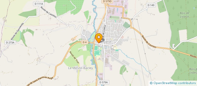 localisation de l'entreprise MONSIEUR STEPHANE CLEMARES  LIVAROT-PAYS-D'AUGE