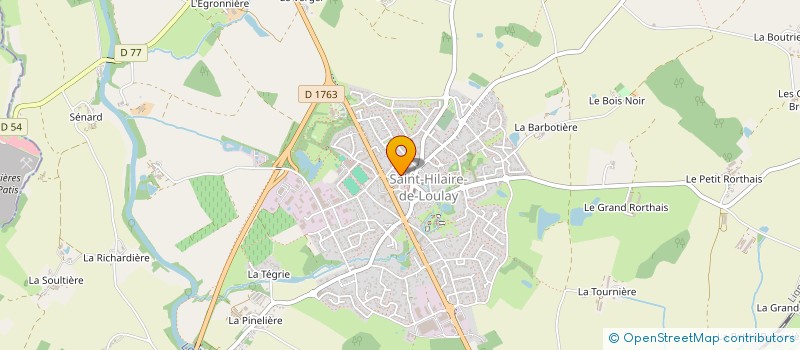 localisation de l'entreprise MONSIEUR STEPHANE CLEMOT à MONTAIGU-VENDEE