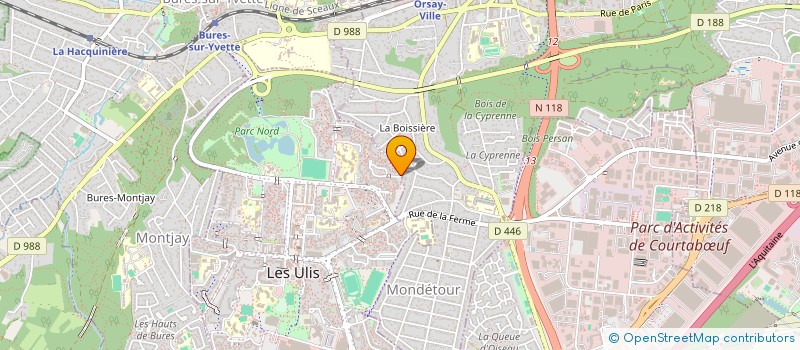 localisation de l'entreprise MONSIEUR STEPHANE CLERAMBAULT à LES ULIS