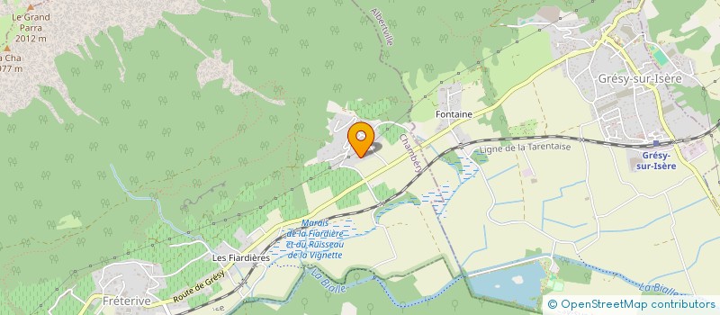 localisation de l'entreprise MONSIEUR STEPHANE CLERC  FRETERIVE