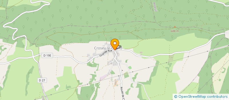 localisation de l'entreprise MONSIEUR STEPHANE CLERC  CROSEY-LE-GRAND