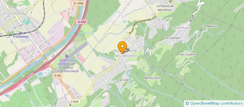 localisation de l'entreprise MONSIEUR STEPHANE CLERC  ESSERTS-BLAY