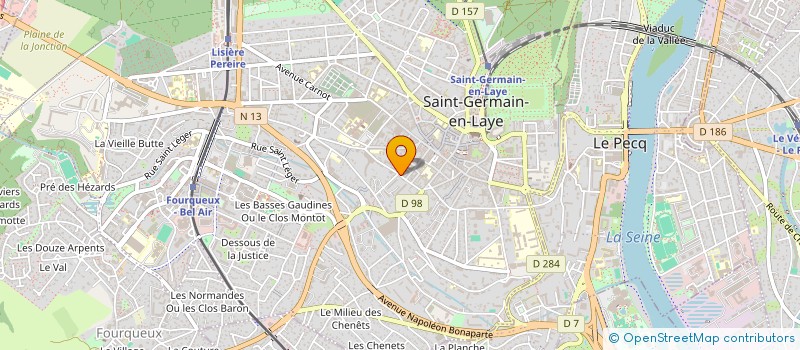 localisation de l'entreprise MONSIEUR STEPHANE CLET  SAINT-GERMAIN-EN-LAYE