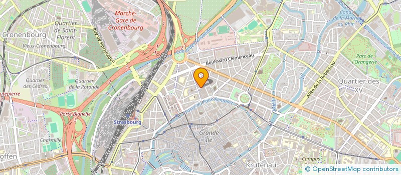 localisation de l'entreprise MONSIEUR STEPHANE CLOR à STRASBOURG