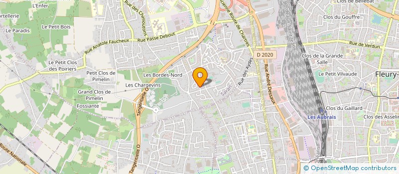 localisation de l'entreprise MONSIEUR STEPHANE COCHARD à SARAN