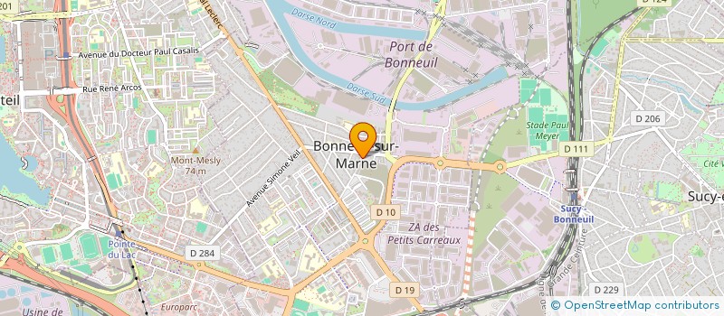 localisation de l'entreprise MONSIEUR STEPHANE COCHER  SAINT-FRANCOIS
