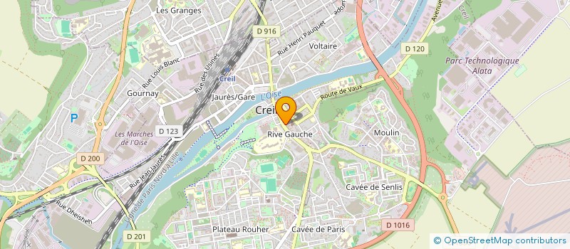 localisation de l'entreprise MONSIEUR STEPHANE COHEN-SCALI  CREIL