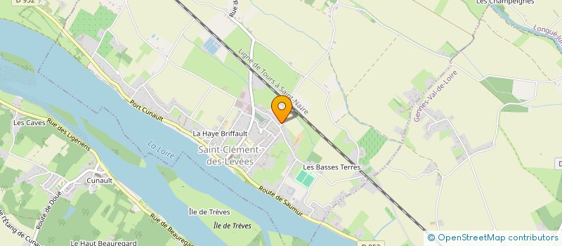 localisation de l'entreprise MONSIEUR STEPHANE COHERIER  SAINT-CLEMENT-DES-LEVEES