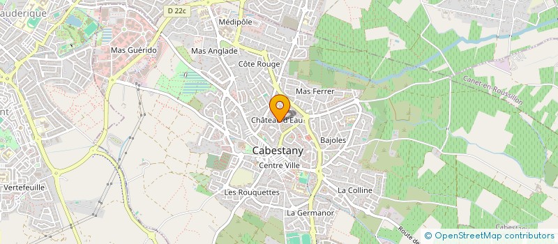 localisation de l'entreprise MONSIEUR STEPHANE COHONNER  CABESTANY