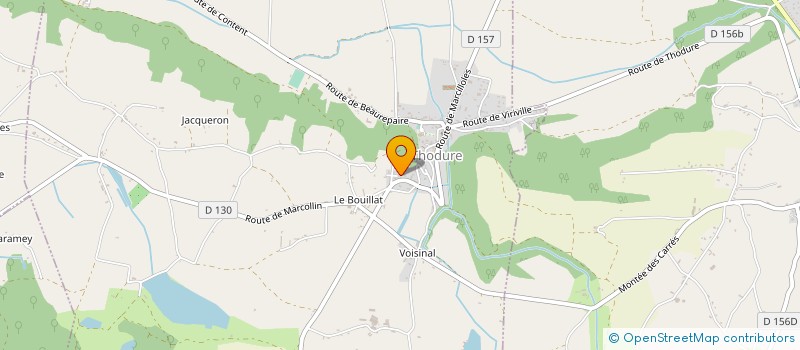 localisation de l'entreprise MONSIEUR STEPHANE COIGNE  THODURE