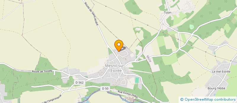 localisation de l'entreprise MONSIEUR STEPHANE COIPEL  MESNIL-SUR-L'ESTREE