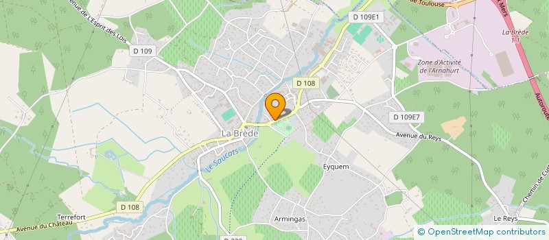 localisation de l'entreprise MONSIEUR STEPHANE COLAS  BAURECH